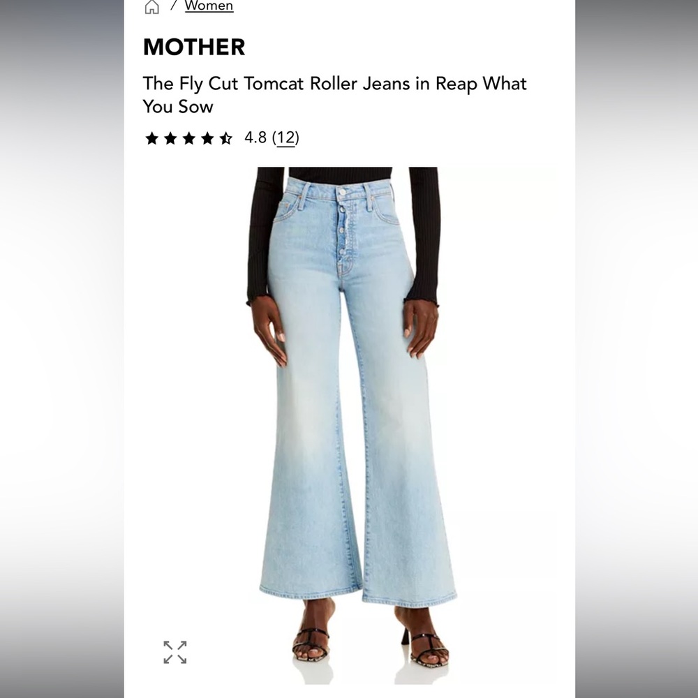 Mother Superior The Fly Cut Tomcat Roller Size 25 Reap What You Sow Flare Jeans